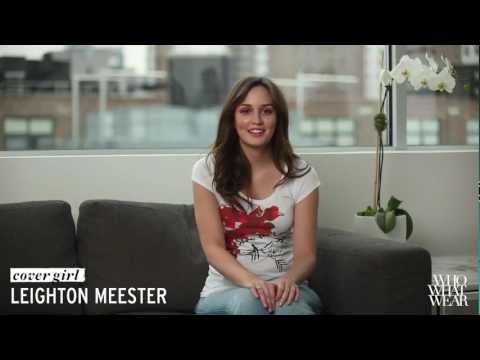 Our Exclusive Look at Leighton Meester's Lucky Shoot!