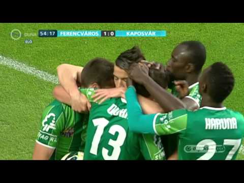 Drazen Okuka gólja 30. forduló Ferencváros-Kaposvári Rákóczi 2-2