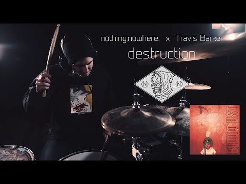 nothing,nowhere. x Travis Barker - destruction [DRUM COVER]