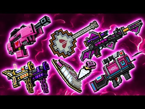 Pixel Gun 3D - Valentine Weapons New UPDATE 15.99.0