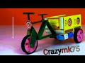 How To Make Matchbox Tractor At Home Diy Mini Tractor Mini Tractor Science Project Diy Tractor