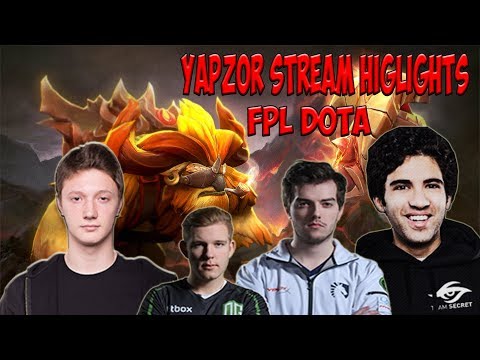 Secret YapzOr Earthshaker [FPL stream highlights] ft.FATA/EG.Cr1t- vs  OG.Resolut1on