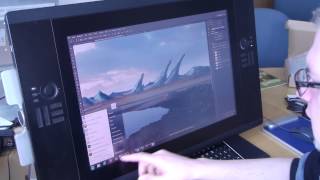 Wacom Cintiq 24 HD touch im Test / Review