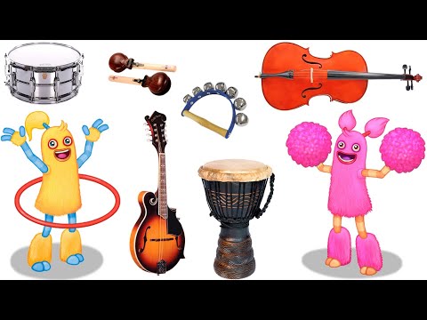 Gold Island - All Voice Actors and Monster Instruments 4K