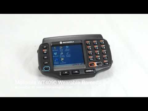 Motorola WT4090 Wearable Barcode Scanner - Boot Up #1