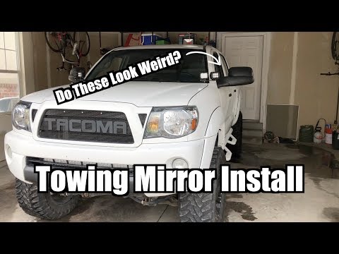 Towing Mirror Install