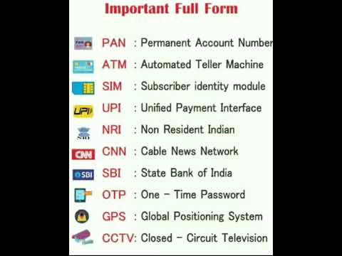 Important Full Form #shots #yt #trending #question #fullform #computer #ccc 🙏🙏