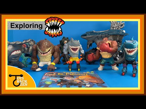 Exploring Street Sharks - Sharkruiser Repair -  Slammu & Blades - Deep Cleaning Rubber
