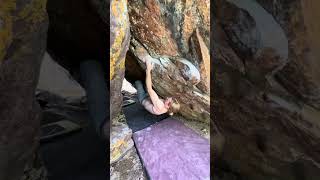 Video thumbnail of Darkside Traverse, V9. American Fork Canyon