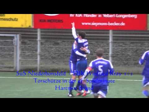 SuS Niederbonsfeld vs DJK Winfried Kray Kreisliga A
