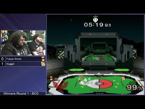 SG 20.7 SSBM - Future Shock (C. Falcon) vs. Nugget (Fox) - Melee WR1