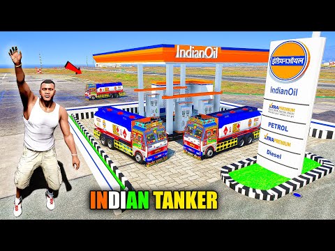 Franklin & Shinchan Buy Indian Oil TATA Tanker And Start Transport Business in GTA 5