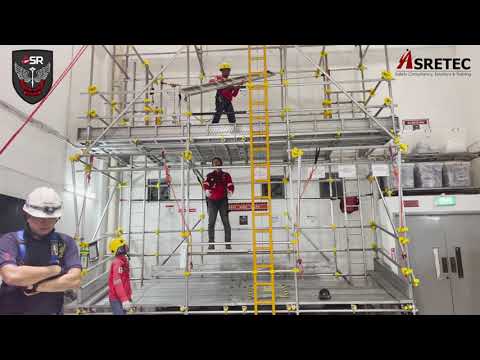 PMSE - Passing materials down the scaffold