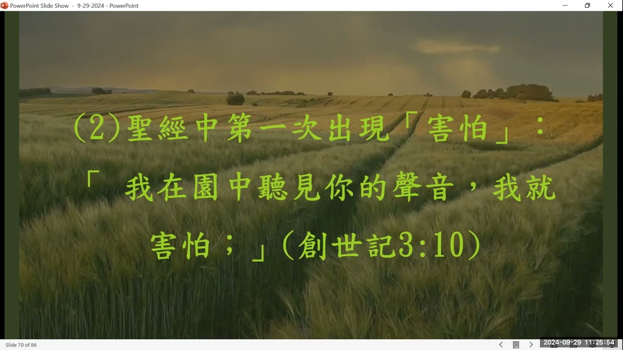 〈不要怕 Don’t be afraid〉 卓忠輝牧師