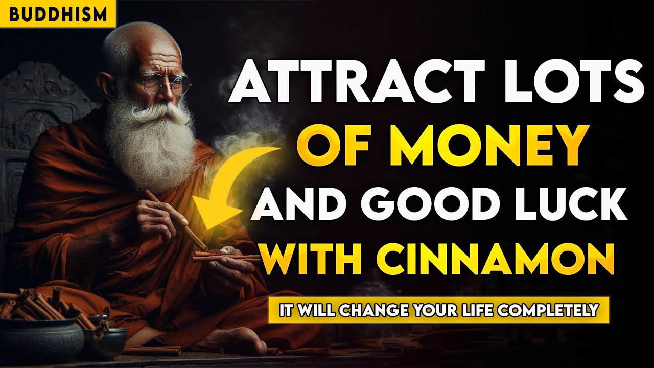 Millionaires' Ritual - You only NEED CINNAMON to attract a lot of money || BUDDHIST TEACHINGS
