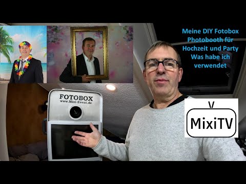 Meine DIY Fotobox Photobooth für Hochzeit und Party Was habe ich verwendet