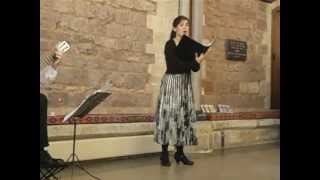 Mary O'Shea - Soprano - Panis Angelicus - Franck - Exeter Cathedral  - March 2012