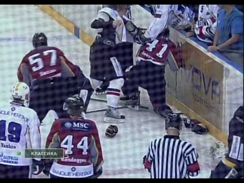 SKA - Geneve-Servette Brawl Aug 22, 2009