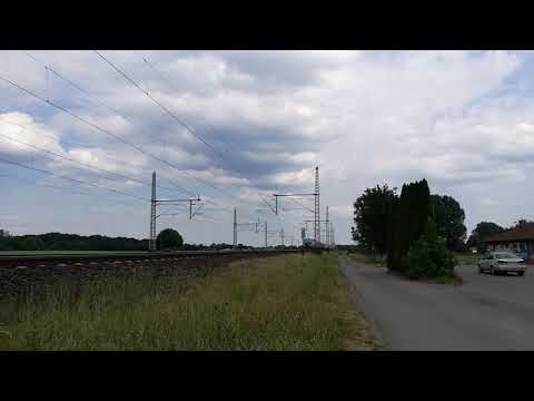 Smartron 192 001 mit DB185 und Autowagen durch Dedensen! [Kurzvideo]