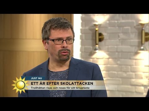 Ett år efter skolattacken: "Risken finns att det händer igen" - Nyhetsmorgon (TV4)
