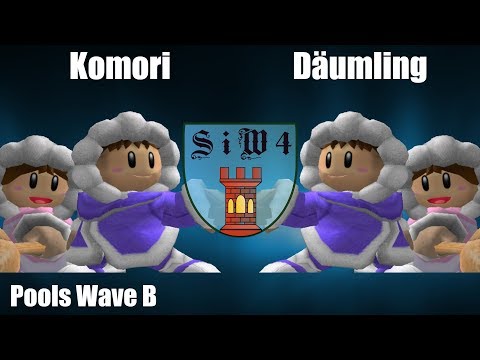 SiW4 - Däumling (IC)  Vs. Komori (IC) - Pools - Melee Singles