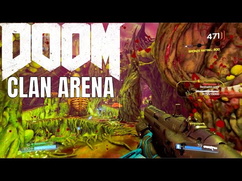 DOOM (2016) Clan Arena Multiplayer Gameplay in 2023