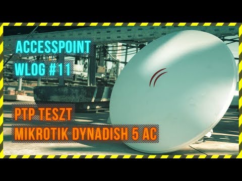 AP WLOG #11 Mikrotik DynaDish 5 AC Performance Test - ENGLISH SUBTITLES