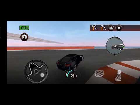 Drive for speed simulator race with BMW Model.