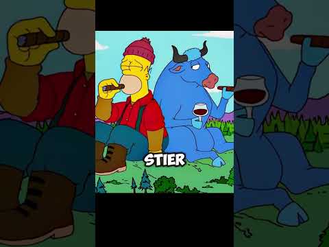 Homer war bei seiner Geburt so groß wie ein Haus. #karikatur #Kommentar #DieSimpsons