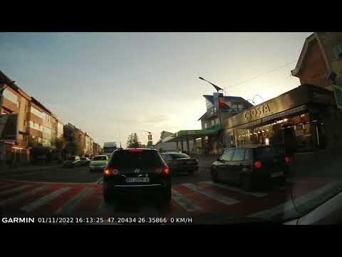 DRIVE #2215: Streets of Târgu Neamț (Romania) (timelapse 4x) *Read Description*