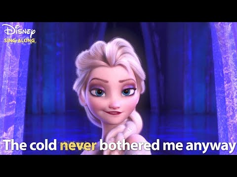 Let It Go | Frozen Lyric Video | DISNEY SING-ALONGS