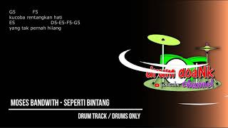 Download lagu Moses Bandwidth - Seperti Bintang (drums only) [chord gitar & lirik] mp3