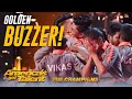 V. Unbeatable: The Indian Dance Crew BACK For a Second Chance Get Golden Buzzer! AGT Champions