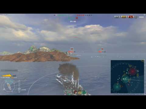 World Of Warships - North Carolina - NC Vs Moskva