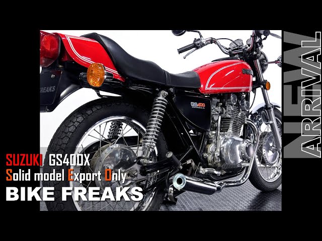 GS400/スズキ 超希少モデル ドラムブレーキ＆キック仕様 8,888mile