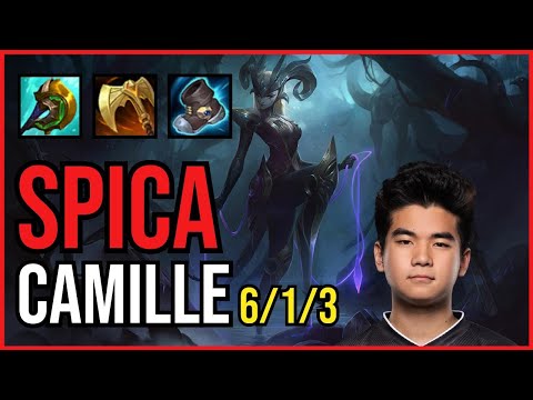 SPICA - CAMILLE vs NEEKO Top - NA Master - Patch 11.3 QUADRAKILL