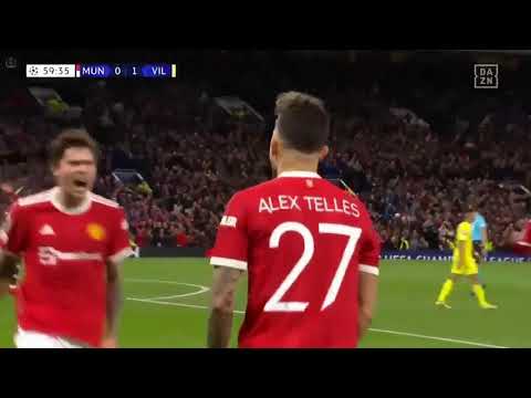 Alex Telles Rocket Goal first goal for Manchester United