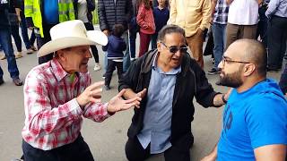 Cowboy Preacher - Encourage Muslims - Speakers Corner Hyde Park London 20-8-17.