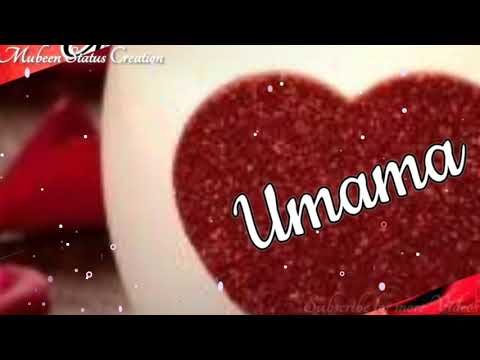🌷''Umama''🌷💓Birthday Status Video{On Special Request} #mubeenstatuscreation 💓''A to Z''💓Status