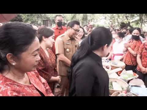 Kunjungan Ketua DPR RI, Puan Maharani ke Kota Denpasar !