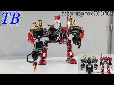 the ninjago movie 70615+70632
