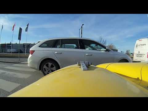 220309 Filmklipp från onsdagens velomobil tur