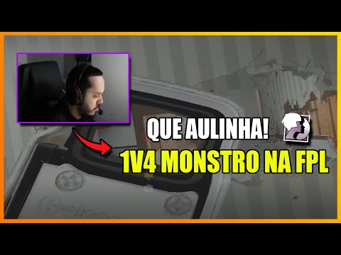 NESK FAZENDO UM CLUTCH 1v4 NA FPL DE IANA 😱 - R6 CLIPS