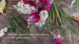 How to Create an Arrangement of Artificial Flowers