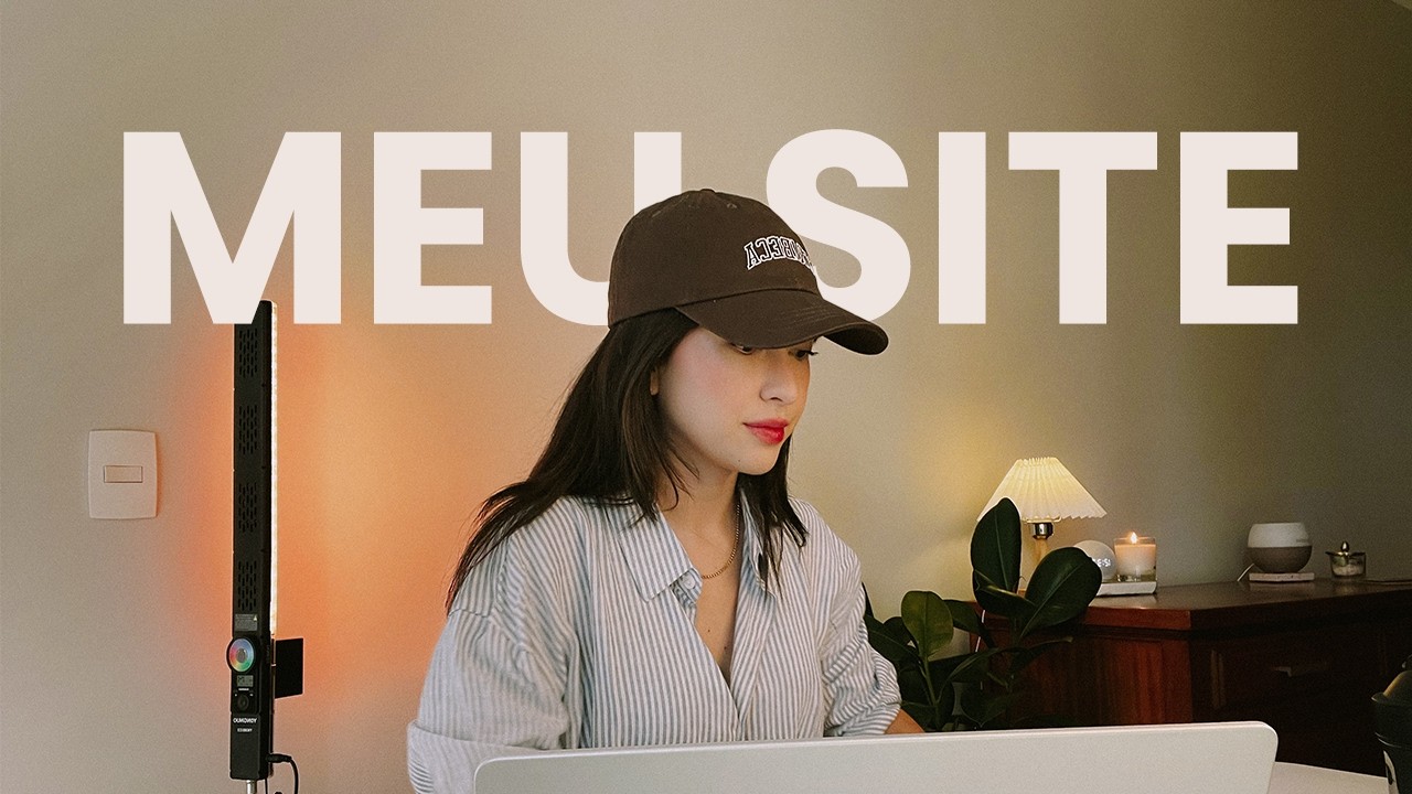 Como eu criei meu site e portfólio sozinha? | 5 DICAS