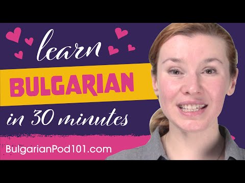 All Romantic Expressions You Need in Bulgarian! Learn Bulgarian in 30 Minutes!