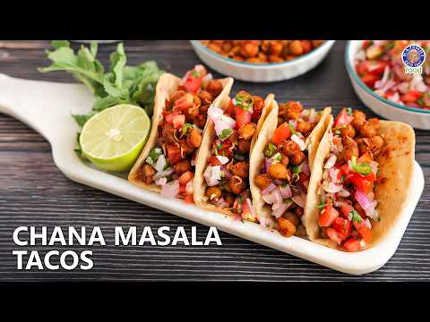 Quick Chana Masala Tacos