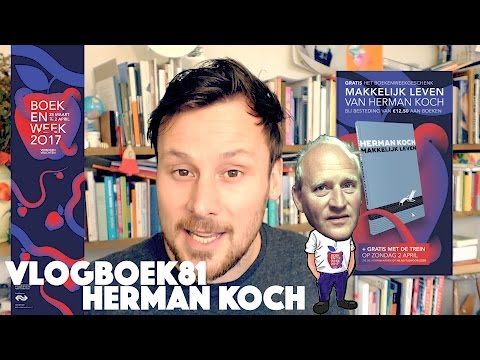 Vlogboek81 - Herman Koch - Boekenweek 2017