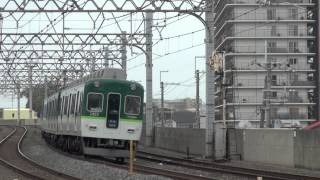 preview picture of video '【京阪電鉄】2400系2455F%準急出町柳行@大和田('13/03)'