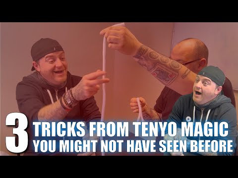 3 Tricks From Tenyo Magic You May Not Have Seen Before | Magic Stuff With Craig Petty